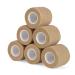 Legal bandage Association Self -adhesive 5cm x 4.5m fixing bandage self -adhering cohesive bandage for first aid DOG veterinary wind band Sport Elastic bandage for wrist feet (skin color 6 rolls) 6PCs skin color