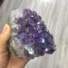 Gift Natural Crystal Gemstone Halo Cluster Beautiful Amethyst Cluster feng Shui Decoration ZJGIDTEM (Size : 350-400g) - Buy Online on GoSupps.com