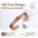 Jecanori Copper Tree of Life Magnetic Bracelet | Adjustable Cuff Bangle for Men Women with 6 Strong Magnets | Gift Box Included - Buy Online on GoSupps.com