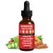 Cavora Ceylon Cinnamon Berberine Liquid Drops Bitter Melon Turmeric Chromium Gymnema & Organic Panax Ginseng Vegan Non-GMO 2 fl oz (60 mL)