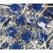 Blue Raspberry Flavour Individually Wrapped Flat Heart Lollipops 1.04kg- Approx. 200 lollies - Buy Online on GoSupps.com