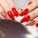 Ballerina Nails Long False Nails Coffin Fake Nails Full Cover Length 100 Pieces Artificial Fingernails Tip with Case for Nail Salons and DIY Nail Art 10 Sizes (Clear) Assorted Color - Buy Online on GoSupps.com