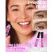 Eyebrow Gel Set with Brow Tool- 2Pcs Extreme Hold Transparent Eye Brow Glue Longlasting Waterproof Clear Brow Setting Gel Brow Shaping Gel for Natural Eyebrows Christmas Eye Makeup Gift for Women 01# Transparent - Buy Online on GoSupps.com