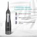 Initio Cordless Water Flosser - 300ML Rechargeable Oral Irrigator with 3 Modes & 6 Tips - Waterproof Teeth Cleaner for Home & Travel (Black) - Buy Online on GoSupps.com