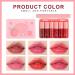 6 Colors Lip Tint Stain Set Mini Liquid Lipstick Waterproof & Long-Lasting Korean Lip and Cheek Tint | Vivid Color & High Pigment - Buy Online on GoSupps.com