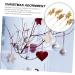 ABOOFAN 15 Pcs Christmas Faux Fruit Skewers Christmas Berries Stems Holiday Berry Garland Artificial Berry Stems Christmas Tree Picks Artificial Christmas Picks Wire Gold Powder Plant - Buy Online on GoSupps.com