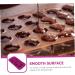 HOMSFOU 6 Pcs Silicone Chocolate Mold Silicone Baking Halloween Fondant Halloween Chocolate Polymer Clay Molds Jelly Molds Desserts Molds Bath Purple Silica Gel Tool Multifunction 21X11X2CMx3pcs Purplex3pcs - Buy Online on GoSupps.com