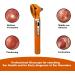 Cross Canada 11-092 Physician Fiber Optic LED Pocket Otoscope Diagnostic Set Professional Otoscope for Physician Medical Student Nursing Student Doctor Nurse (Tangerine) - Buy Online on GoSupps.com