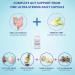 100 Billion CFU Probiotic Complex with 22 Bio Cultures, Digestive Enzymes, Prebiotics, Liquorice and Ginger for Gut Health - Buy Online on GoSupps.com