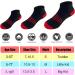 TSmollyu Boy Socks 12 Pack | Ankle Athletic Cotton Socks for Kids 7-10 Years | Multicolor Half Cushioned Low Cut Socks - Buy Online on GoSupps.com