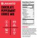 Lakanto Sugar Free Keto Chocolate Peppermint Cookie Mix - Monk Fruit Sweetened | Keto & Vegan | 1g Net Carb | Gluten Free | 12 Cookies - Buy Online on GoSupps.com