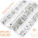 1420Pcs Crystal Clear Nail Rhinestones & Beads Set - Nail Art Supplies for Nails, Faces, Eyes - K9 Glass Stones & Diamonds - Buy Online on GoSupps.com