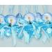 Pacifier Crown Necklace Baby Shower Favor Game Prize Boy/Girl Decoration (Blue) - Set of 12 - Buy Online on GoSupps.com