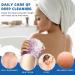 ccuzs African Bath Sponge | African Mesh Cloth Shower Net Scrubber Washcloth | Elastic Bath Sponges Dead Skin Removal for Women & Men Daily Use Purple - Buy Online on GoSupps.com