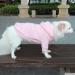 Hualisiji Hooded Dog Sweater - Cozy & Lightweight Chihuahua Hoodie - XL Pink & Purple - Stylish Puppy Clothing - Ships Internationally - Buy Online on GoSupps.com