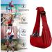 Petloft Reversible Small Dog Carrier - Adjustable Hands-Free Sling for Dogs Cats & Rabbits - Fuchsia Pink - Buy Online on GoSupps.com