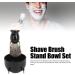 Moum Routes Razor Brushwood Set - Premium Shaving Brush Holder with Soap Shell & Beard Stand for Men - Ultimate Grooming Kit - Buy Online on GoSupps.com