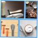 Minkissy 6-Piece Leather Razor Storage Box - Stylish Manual Razor Case for Hairdressers & Shavers - Buy Online on GoSupps.com
