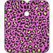 Waterproof Pink Yellow Leopard Print Barber Cape | Unisex Hair Cutting Bib for Men & Women - Buy Online on GoSupps.com