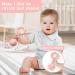Soothe and Entertain: SPRACT Baby Rattle & Teething Toy for 0-12 Months | Multi-Sensory Infant Toy for Baby Girl | Pink 1 Pack - Buy Online on GoSupps.com