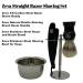 Men's Grooming Gift Set - Zeva Straight Razor Shave Kit | Leather Strop Soap Steel Mug & Stand - Premium Shaving Essentials - Buy Online on GoSupps.com