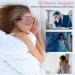 Soft & Breathable 3D Silk Sleep Mask for Women | Adjustable Eye Mask for Side Sleepers - Ros gold - Buy Online on GoSupps.com