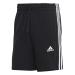 adidas Male Adult Shorts (1/2) Essentials French Terry 3-Stripes Shorts L Black