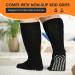 Extra Wide Diabetic Socks for Swollen Feet - Soft Non-Slip Non-Binding Edema & Lymphedema Socks for Seniors Men & Women | Kaviar - Buy Online on GoSupps.com