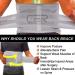 NEZIH Adjustable Lumbar Back Belt - Large | Pain Relief for Lower Back | International Shipping Available - Buy Online on GoSupps.com