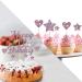 Purple Glitter Happy 11th Birthday Cake Topper with Cupcake Toppers - 11th Birthday Cupcake Decoration 11th Birthday Cake Decor for Boys or Girls (11th) - Buy Online on GoSupps.com