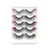 Eyelashes 25 Mm Bulk Snowflake False Eyelashes 8D Curly Natural Thick Color High Imitation Mink Eyelashes Lashes Short C One Size