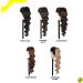 Wavy HORSE TAIL 70 cm in ThermoFiber Ser Muler Extension (T2-Burg Degradee) - Buy Online on GoSupps.com