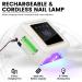 Yokefellow Cordless Nail Lamp - 72W UV LED Gel Nail Dryer with 4 Timers | Fast Curing Drying Light for Gel Polish - International Shipping Available - Buy Online on GoSupps.com