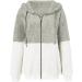 Women's Oversized Fleece Plush Hoodie Jacket - Warm Fluffy Zippered Long-Sleeved Stand-Up Collar for Winter - Buy Online on GoSupps.com