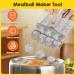 Meatball Maker Tool Safe Stainless Steel Meatball Making Convenient Meatball Scoop Ball Maker Solid Easy to Clean Meatball Making Set Multipurpose Cooking Tool for Cooking 6(Style 1) - Buy Online on GoSupps.com