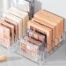 Eyeshadow Palette Makeup Organizer 7 Sections Transparent Makeup Holder Eyeshadow Storage Holder Plastic Eyeshadow Palette Pallet for Bathroom Countertops Vanities - Buy Online on GoSupps.com