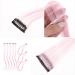 10pc Straight Hair Extensions Ponytail Wigs High Temperature Fiber Clip Hairpiece Women Girls Party Highlights Pink - Buy Online on GoSupps.com