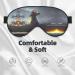 SSIMOO Giant Nuclear Ship Sleep Eye Mask | Breathable Travel Eye Patch for Relaxation - Black - Buy Online on GoSupps.com