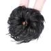 XXL Dark Black Hairpiece Extensions Bun - Updos & Hair Ties for Women | 45g High-Quality Hair Extensions - Buy Online on GoSupps.com