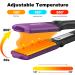 SHOW 4-in-1 Hair Crimper Hair Waver Straightener Iron - Titanium Ceramic Flat Iron for Women & Girls (Purple) - Buy Online on GoSupps.com