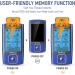 NURSAL TENS EMS Unit Muscle Stimulator for Pain Relief Therapy  Electric 24 Modes Dual Channel TENS Machine Pulse Massager with 12 Pcs Electrode Pads/Continuous Stable Mode/Memory Function Blue - Buy Online on GoSupps.com