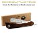 Professional Straight Edge Shaving Razor - Krisp Beauty Natural Wood Handle Shavette for Men | Barber Salon Quality Stainless Steel with 5 Blades - Buy Online on GoSupps.com
