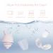 Baby Fruit Feeder Pacifier - Soft Silicone Teether for Teething Relief | Pink | 0-18 Months - Buy Online on GoSupps.com