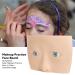Makeup Practicing Face Board - Reusable & Washable Plastic for Makeup Artists | Light Brown - Buy Online on GoSupps.com