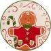 Certified International Holiday Magic Gingerbread 6" Canape/Luncheon/Snack Plates Set of 4 - Buy Online on GoSupps.com