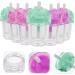 iplusmile 7Pcs Lip Gloss Reusable Lip Balm Bottles Transparent Makeup Containers For Lip Balm Lip Gloss For Travel Creative Use - Buy Online on GoSupps.com