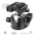 Ball Head, CAVIX 36mm Ball Head Mount Camera Tripod Head with 1/4 Arca Swiss Quick Release Plate for Tripod, Monopod, DSLR, Camera,33lb/15kg Load Ball Dia. 36mm