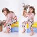 OFIMAN Toddler Baby Girl Outfits Set | Ruffle Tops, Floral Pants & Bow Headband | 3-4 Years | Long & Short Sleeve | Fall Collection - Buy Online on GoSupps.com