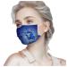 50PCS Single Use Breathable Soft_Mask Butterfly Print 3 Ply Protection Fashion Elegent (50(F))