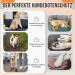 Slowton Dog Shoes Breathable Non-Slip Paw Protection Boots for Small Medium & Large Dogs Adjustable Reflective Velcro Fastener Size 5 (Width 6 cm) 2 Pieces - Buy Online on GoSupps.com